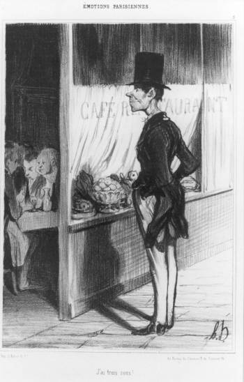I've got just three cents by Daumier