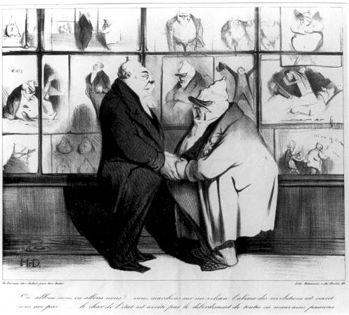 Where are we going.....volcano by Daumier