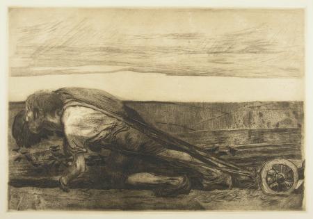 The Plougher by Kollwitz