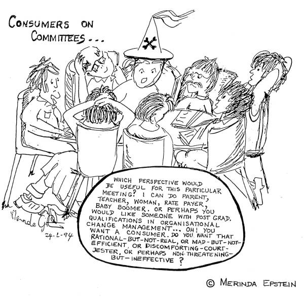 Consumers on Committees