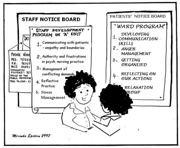 Cartoon - Staff Development Program