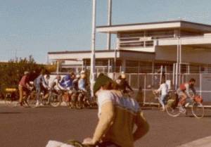 Photo: At the gates of the AAEC