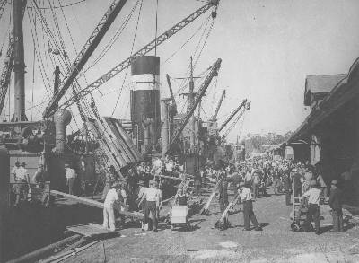 S.S. Murada under Workers Control - 1946