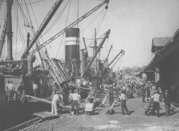 S.S. Murada under Workers Control - 1946