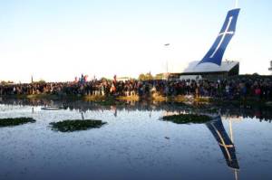 Dawn commemoration of Eureka Stockade