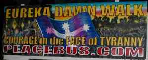 Eureka Dawn Walk Banner