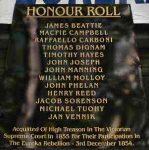 Eureka Honour Roll