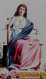 Female Icon - representing Truth and Justice