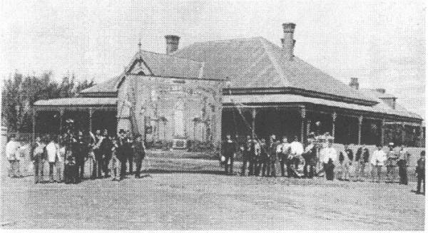 United Labourers Protective Society, Eight Hours Day, Newcastle, 1900 approx