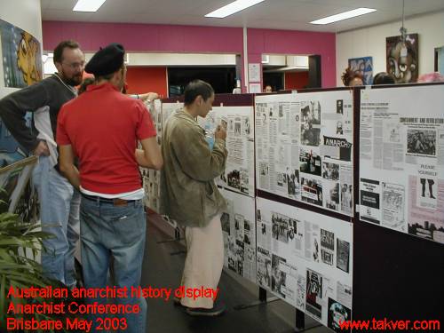 Anarchist History Display