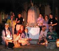 Peace Vigil at Brunswick Free Speech Memorial