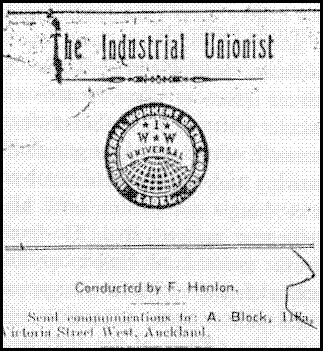 Photo: Industrial Unionist Front Cover