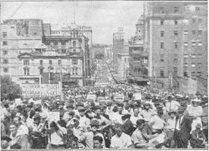 Photo: King George Square rally