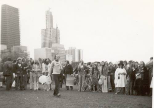 Gay Pride in Sydney Domain 1973