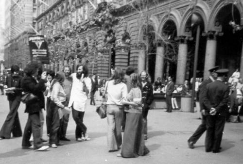 Gay protest in Martin Place