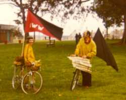 IWW members John Englart & Col Pollard (1975)