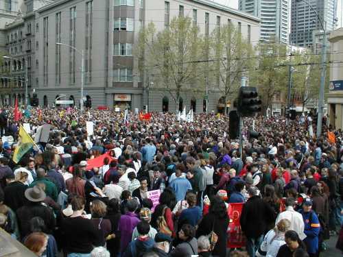 Melbourne East Timor Rally 19Sep99