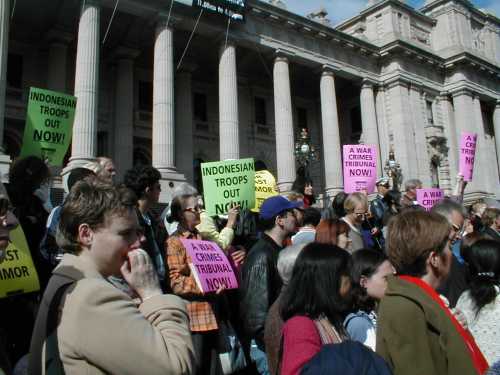 Melbourne East Timor Rally 19Sep99