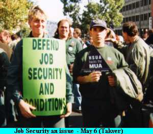 Picture: Job security an issue